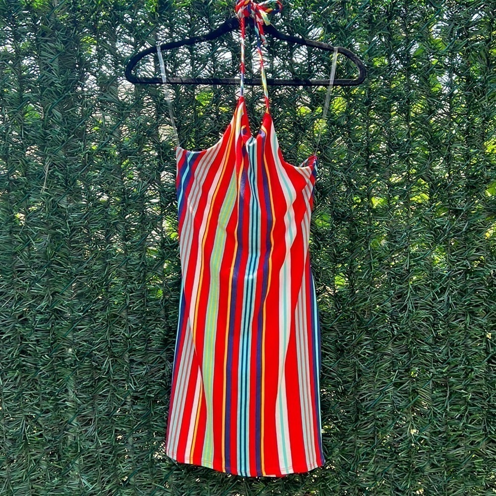 BODYCON stripe dress
